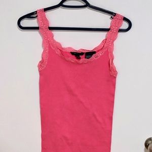 Tommy Hilfiger Pink Tank Top - Women's X-Large